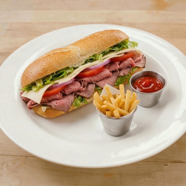 Veal Parmigiana Sub.