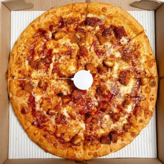 Spicy BBQ Crispy Chicken Pizza