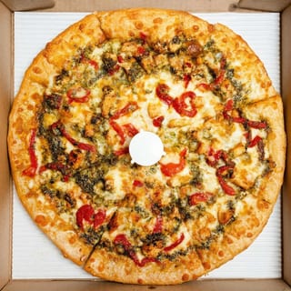 Chicken Pesto Pizza
