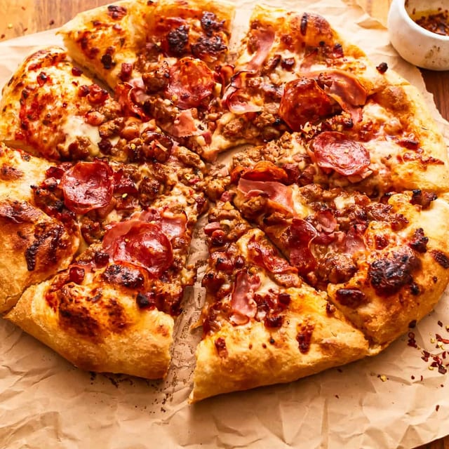 Meat Lovers Pizza.