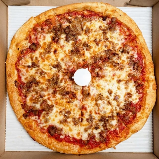 Cheese Steak Pizza.