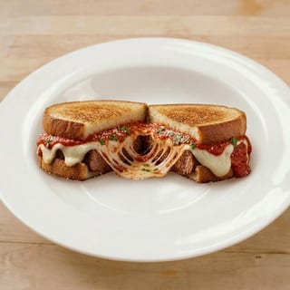 Meatball Parm Grilled Cheese