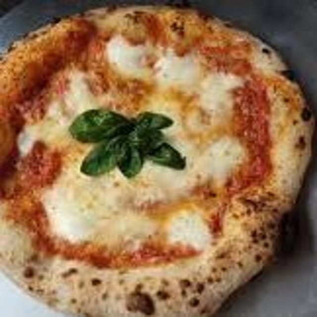 Three Cheese Margherita Pizza.