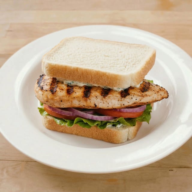 Grilled Chicken Sandwich.