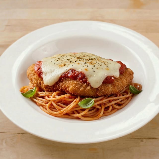 Chicken Parmigiana.