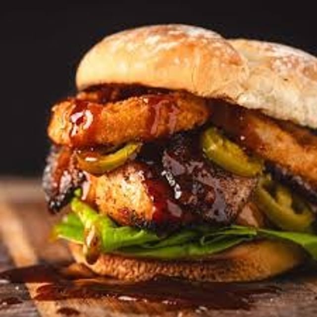 BBQ Chicken Sandwich.