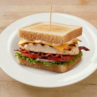 Grilled Chicken Club Sandwich