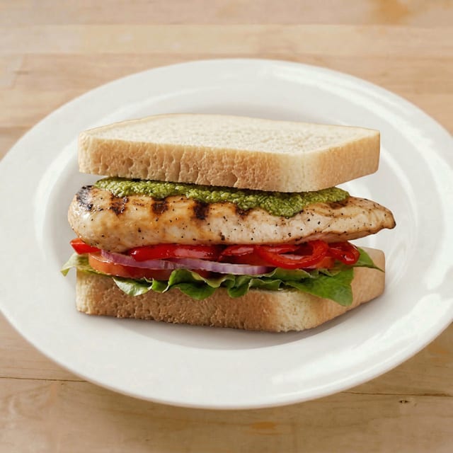 Italian Grilled Chicken Sandwich.