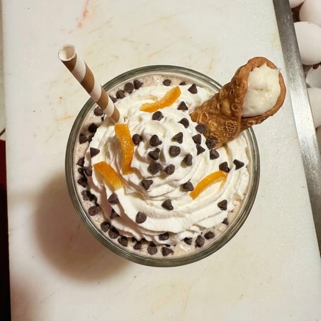 American's Cannoli Shake.