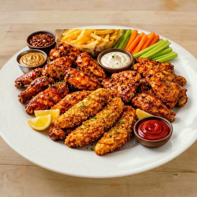 Chicken Tender Platter.