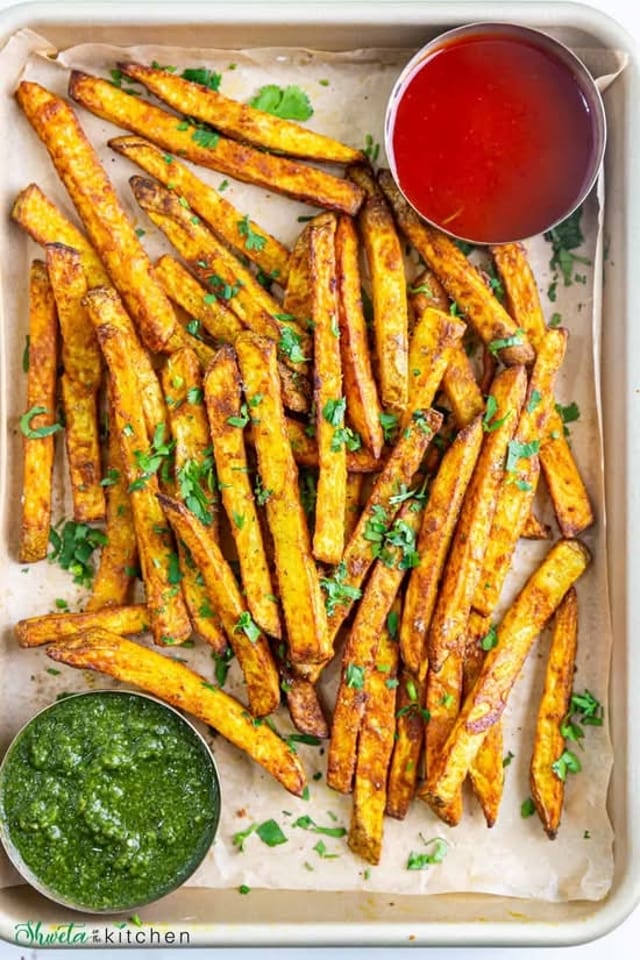 Masala Curly Fries.