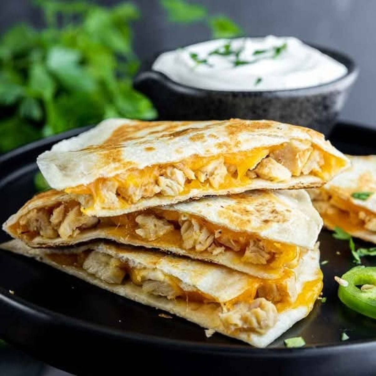 Buffalo Chicken Quesadilla